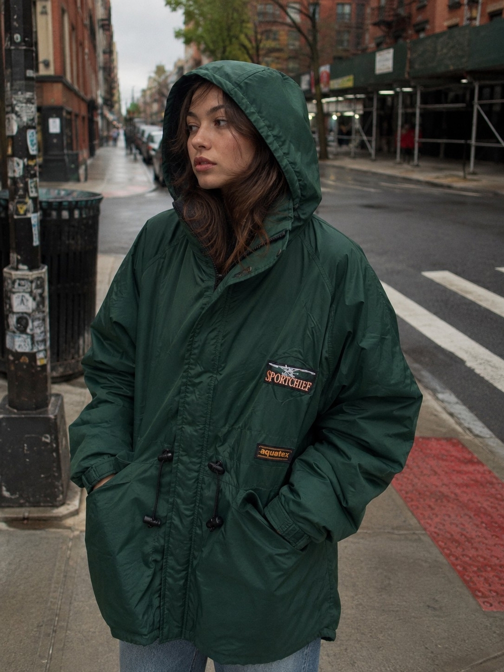 Vintage Sportchief of Canada Aquatex Oversized Waterproof Jacket  🌲